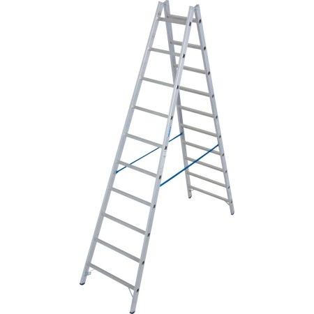 Stabilo Sprossen-Doppelleiter 2x10 Sprossen