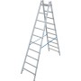 Stabilo Sprossen-Doppelleiter 2x10 Sprossen