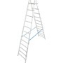 Stabilo Sprossen-Doppelleiter 2x12 Sprossen