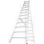 Stabilo Sprossen-Doppelleiter 2x12 Sprossen