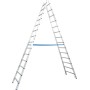 Stabilo Sprossen-Doppelleiter 2x14 Sprossen