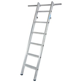 Échelle-échelle encastrable, avec 2 paires de crochets d'accrochage, 6 marches