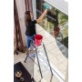 Monto Stufen-Doppelleiter SePro D eloxiert 2x6 Stufen