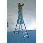 Monto Stufen-Doppelleiter SePro D eloxiert 2x7 Stufen