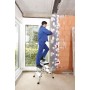 MONTO Doppel-KlappTritt Treppo alu, 2x3 Stufen