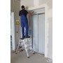MONTO Doppel-KlappTritt Treppo alu, 2x3 Stufen