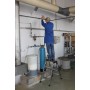 MONTO Doppel-KlappTritt Treppo alu, 2x4 Stufen