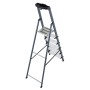 Monto Stufen-Stehleiter Securo eloxiert 6 Stufen