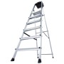 MONTO Stufen-StehLeiter Secury mit MultiGrip System, 6 Stufen