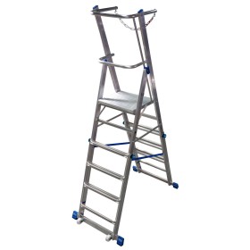 Stabilo Teleskop-Plattformleiter, 6-8 Sprossen