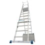 Stabilo Teleskop-Plattformleiter, 8-10 Sprossen