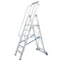 Stabilo Stufen-Stehleiter mit großer Standplattform 6 Stufen