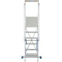 Stabilo Stufen-Stehleiter mit großer Standplattform 6 Stufen