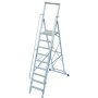 Stabilo Stufen-Stehleiter mit großer Standplattform 9 Stufen
