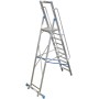 Stabilo Stufen-Stehleiter mit großer Standplattform 10 Stufen