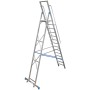 Stabilo Stufen-Stehleiter mit großer Standplattform 14 Stufen