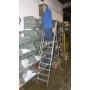 Stabilo Stufen-Stehleiter mit großer Standplattform 14 Stufen