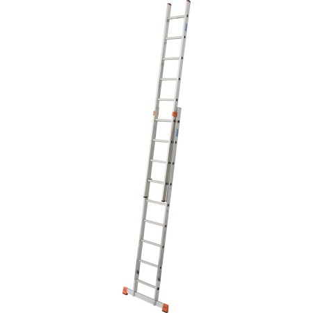 Monto Sprossen-Schiebeleiter Fabilo, zweiteilig 2x9 Sprossen