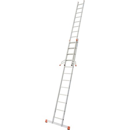 Monto Sprossen-Schiebeleiter Fabilo, zweiteilig 2x12 Sprossen