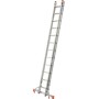 Monto Sprossen-Schiebeleiter Fabilo, zweiteilig 2x12 Sprossen