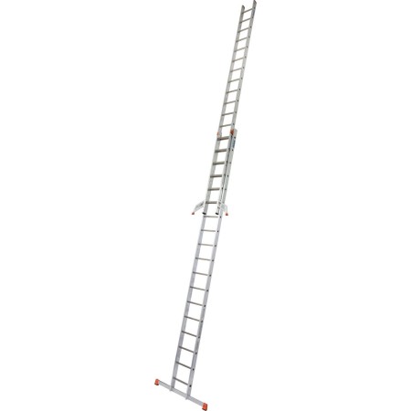 Monto Sprossen-Schiebeleiter Fabilo, zweiteilig 2x18 Sprossen