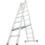 Monto Mehrzweckleiter Dubilo 2x9 Sprossen