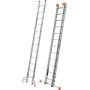 MONTO Tribilo Vielzweckleiter 3x12 Sprossen