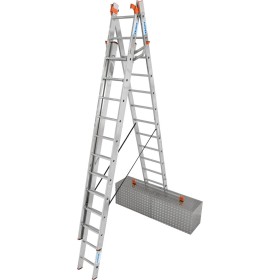 Monto Sprossen-Vielzweckleiter Tribilo, treppengängig 3x12 Sprossen