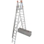 Monto Sprossen-Vielzweckleiter Tribilo, treppengängig 3x12 Sprossen