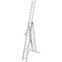 Monto Sprossen-Vielzweckleiter Tribilo, treppengängig 3x12 Sprossen