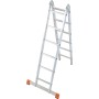 TriMatic Gelenk-DoppelLeiter 2x6 Sprossen