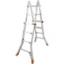 TeleMatic Sprossen-Gelenk-Teleskopleiter 4 x 4 Sprossen