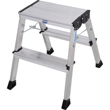 MONTO Doppel-Klapptritt Rolly Alu, 2x2 Stufen