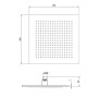 Villeroy & Boch Universal Showers Regenbrause 25 x 25 cm