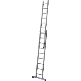 Stabilo Professional Schiebeleiter +S, 2x9 Stufen/Sprossen