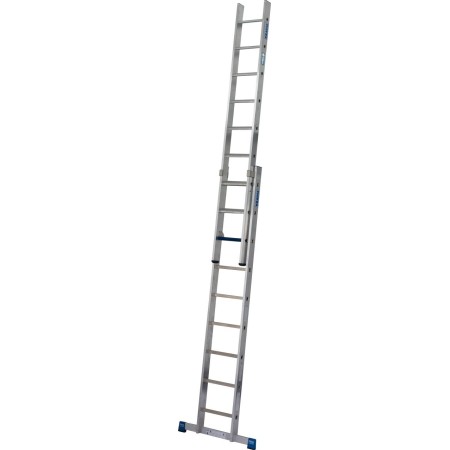 Stabilo Professional Schiebeleiter +S, 2x9 Stufen/Sprossen