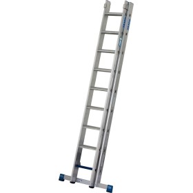 Échelle coulissante professionnelle Stabilo +S, 2x9 marches/barreaux