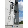 Stabilo Professional Schiebeleiter +S, 2x9 Stufen/Sprossen