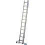 Stabilo Professional Schiebeleiter +S, 2x12 Stufen/Sprossen