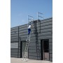 Stabilo Professional Schiebeleiter +S, 2x12 Stufen/Sprossen