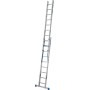 Stabilo Mehrzweckleiter Professional +S, 2x9 Stufen/Sprossen