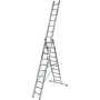 Stabilo Professional Vielzweckleiter +S, 3x10 Stufen/Sprossen