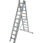 Stabilo Professional Vielzweckleiter +S, 3x10 Stufen/Sprossen