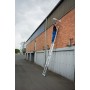 Stabilo Sprossen-Schiebeleiter, zweiteilig 2x9 Sprossen