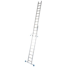 Stabilo Sprossen-Schiebeleiter, zweiteilig 2x12 Sprossen