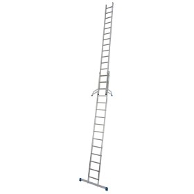 Stabilo Sprossen-Schiebeleiter, zweiteilig 2x15 Sprossen