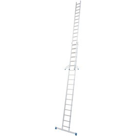 Stabilo Sprossen-Schiebeleiter, zweiteilig 2x18 Sprossen