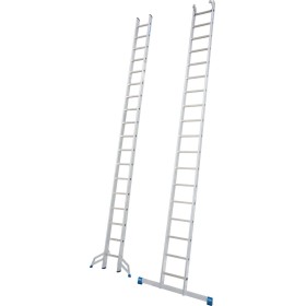 Échelle coulissante à échelons Stabilo, en deux parties 2x18 échelons