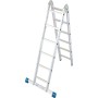 Stabilo Gelenk-Doppelleiter 2x6 Sprossen