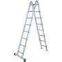 Stabilo Gelenk-Doppelleiter 2x8 Sprossen